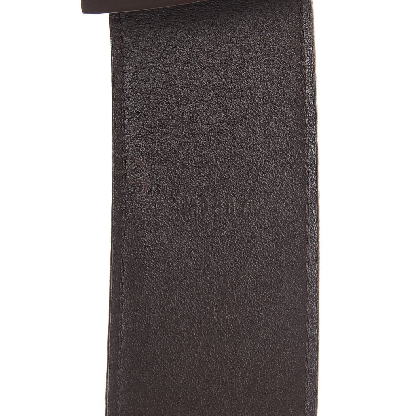 Damier Ebene 40mm LV Initiales Belt 85 34
