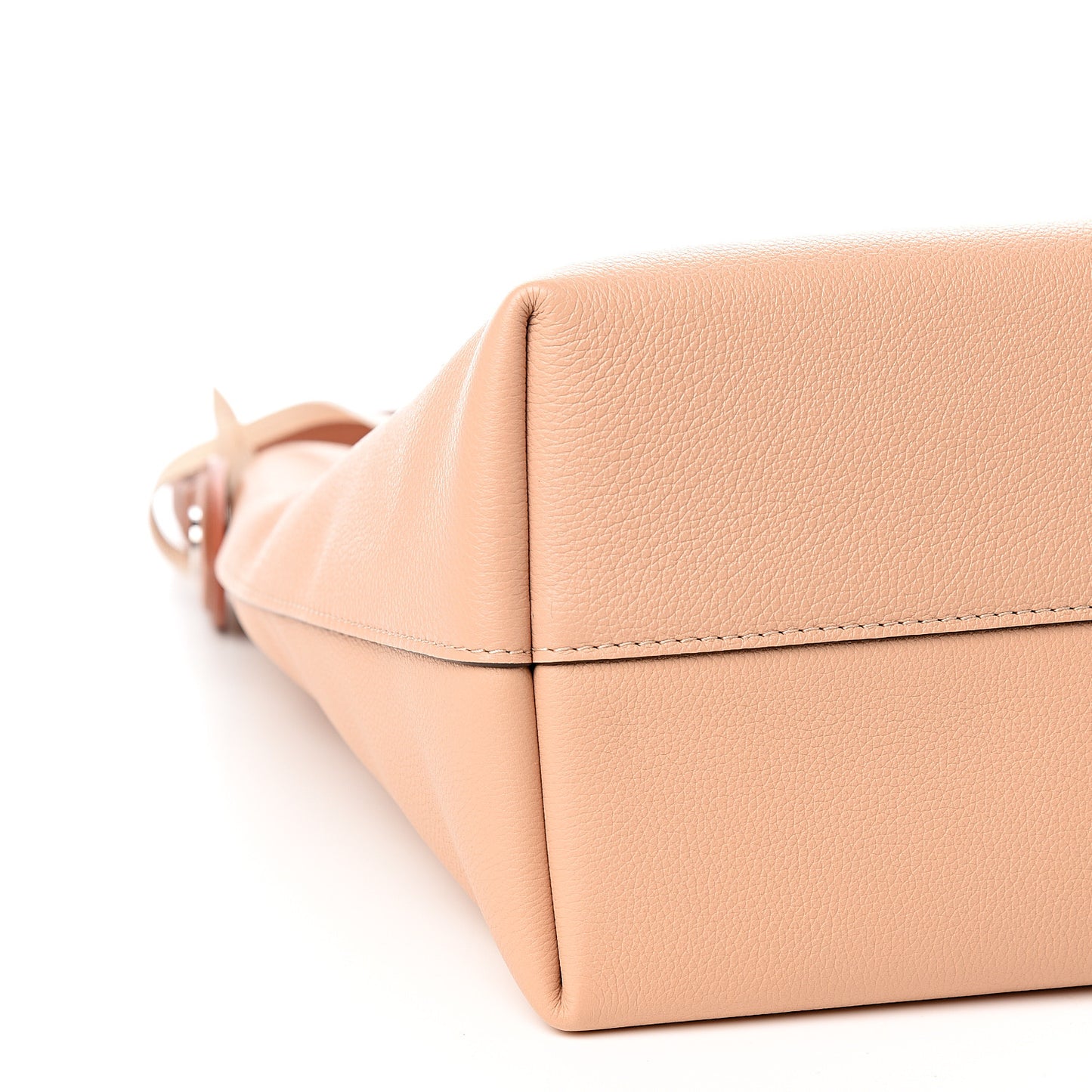 Calfskin Lockme Hobo Beige