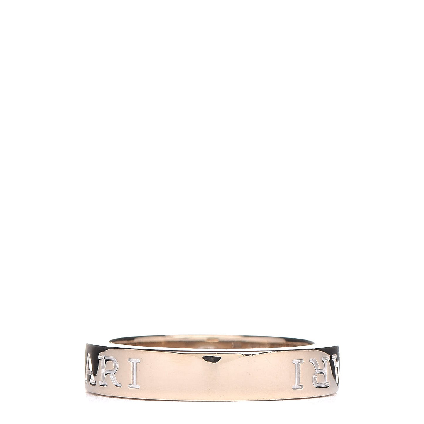 18K White Gold Diamond B.Zero1 Essential Band Ring 52 6
