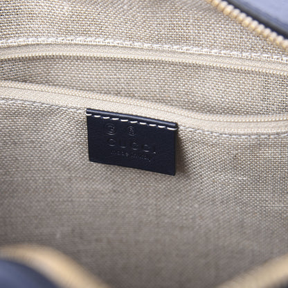 Gucci Microguccissima Medium Crossbody Bag Blue 9 of 11