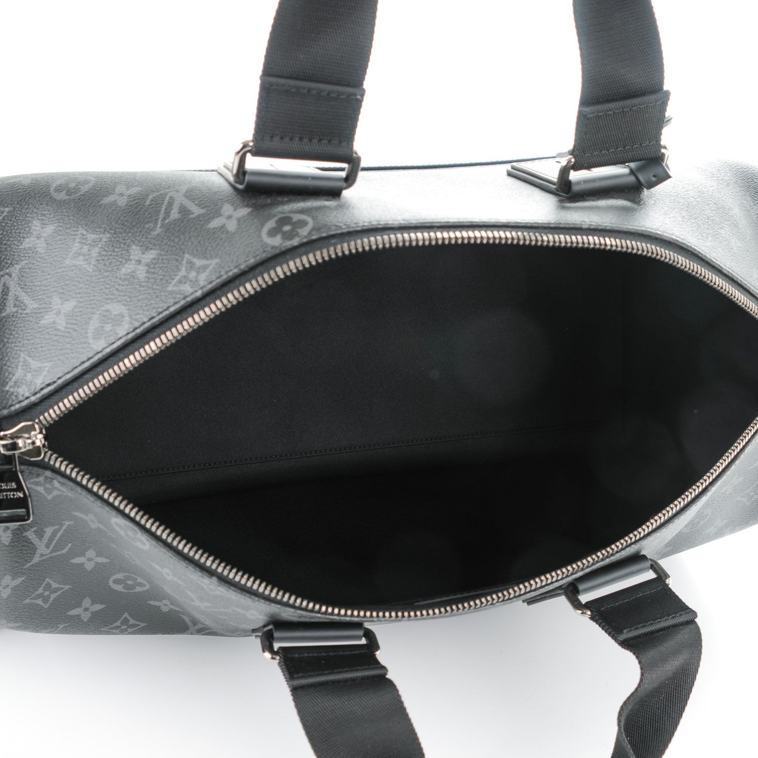 Louis Vuitton Monogram Eclipse Keepall Voyager 5 of 8