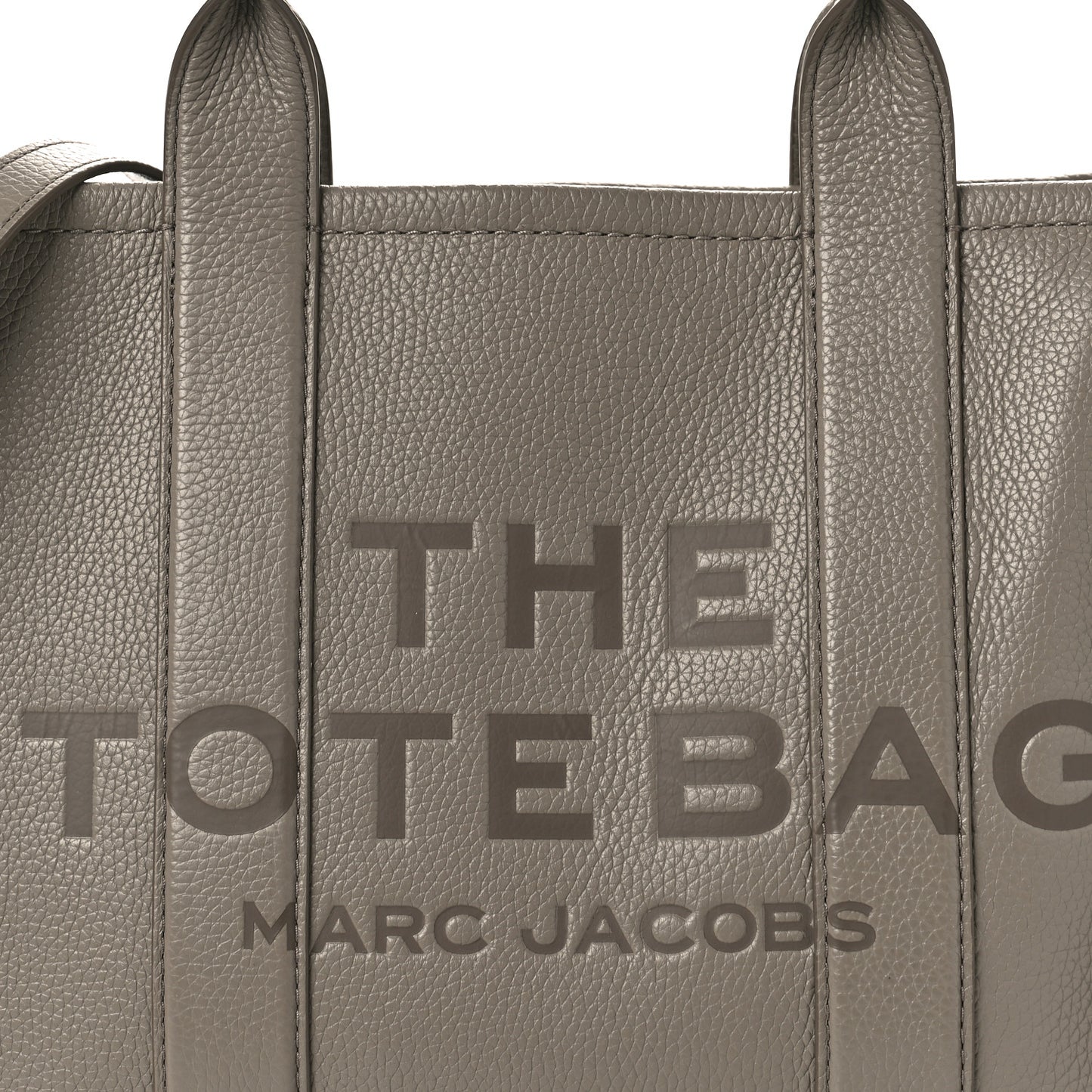 Grained Calfskin Medium The Tote Bag Cement