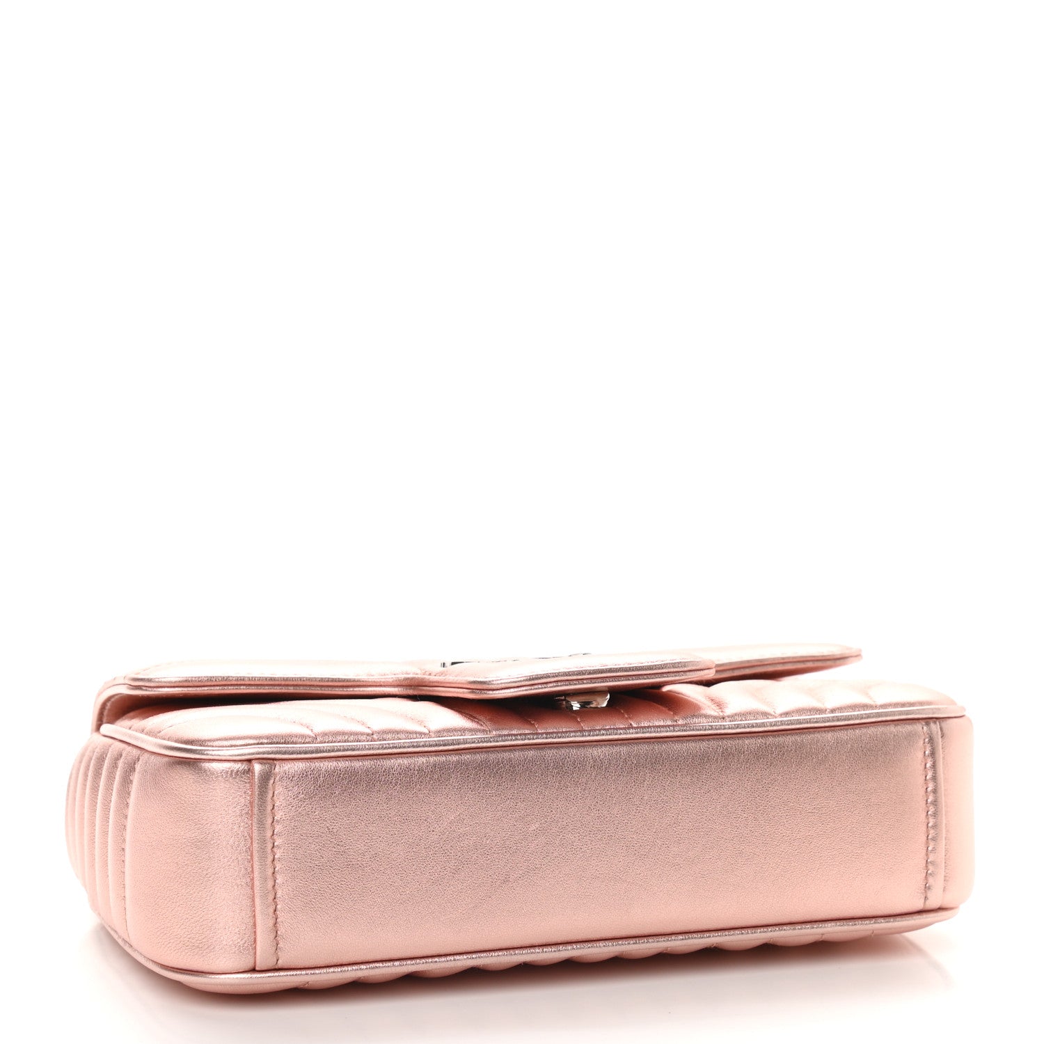 Prada Nappa Impunture Diagramme Small Chain Flap Shoulder Bag Rosa Mordore 4 of 9