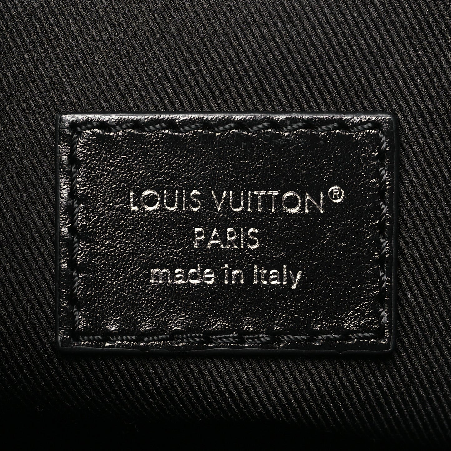 LV Night Calfskin Noe Cargo Black
