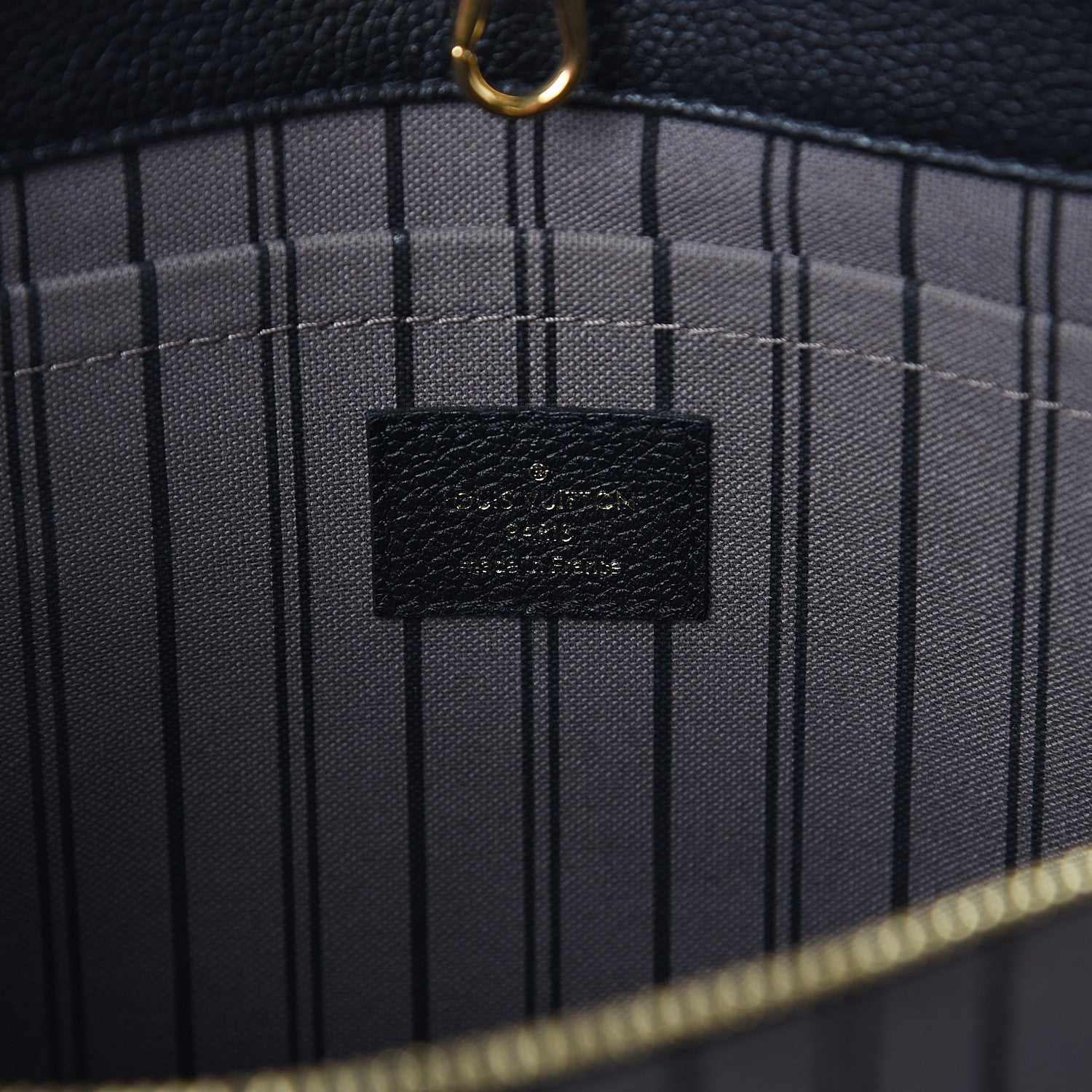 Louis Vuitton Empreinte Montaigne MM Black 5 of 8