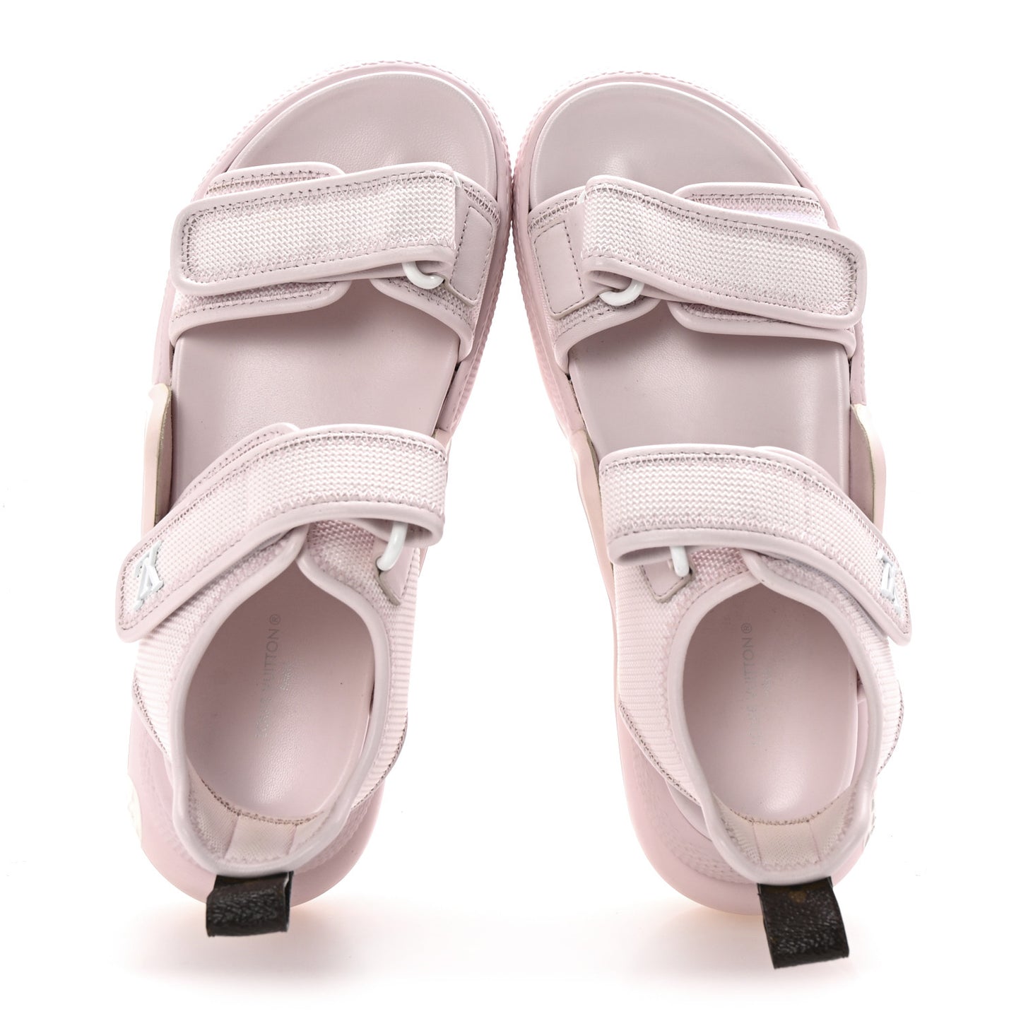 Calfskin Canvas LV Archlight Sandal 36 Pink