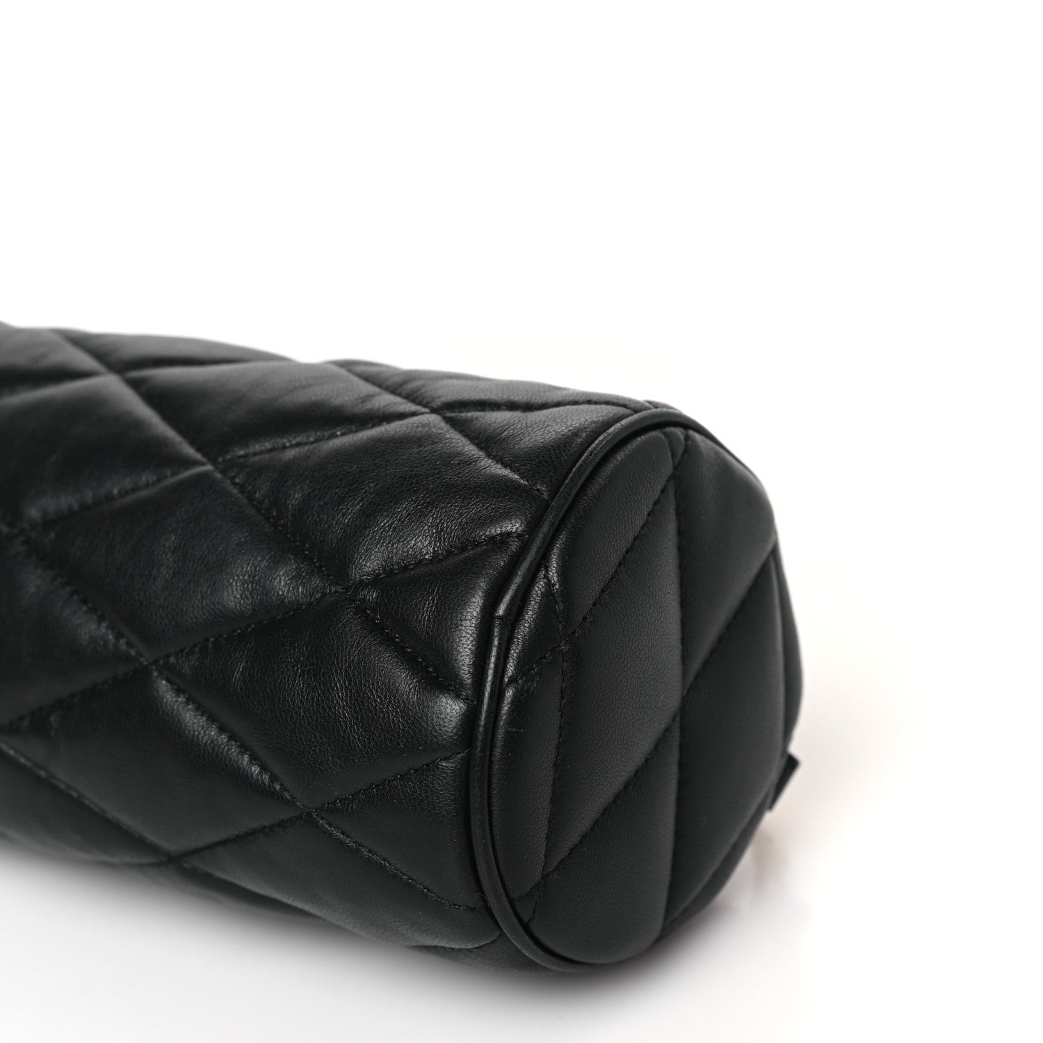 Saint Laurent Lambskin Monogram Mini Sade Tube Bag Black 9 of 9