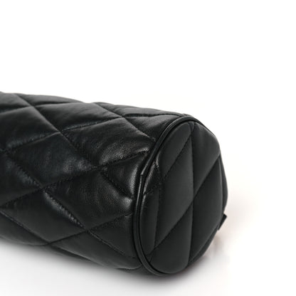 Saint Laurent Lambskin Monogram Mini Sade Tube Bag Black 9 of 9