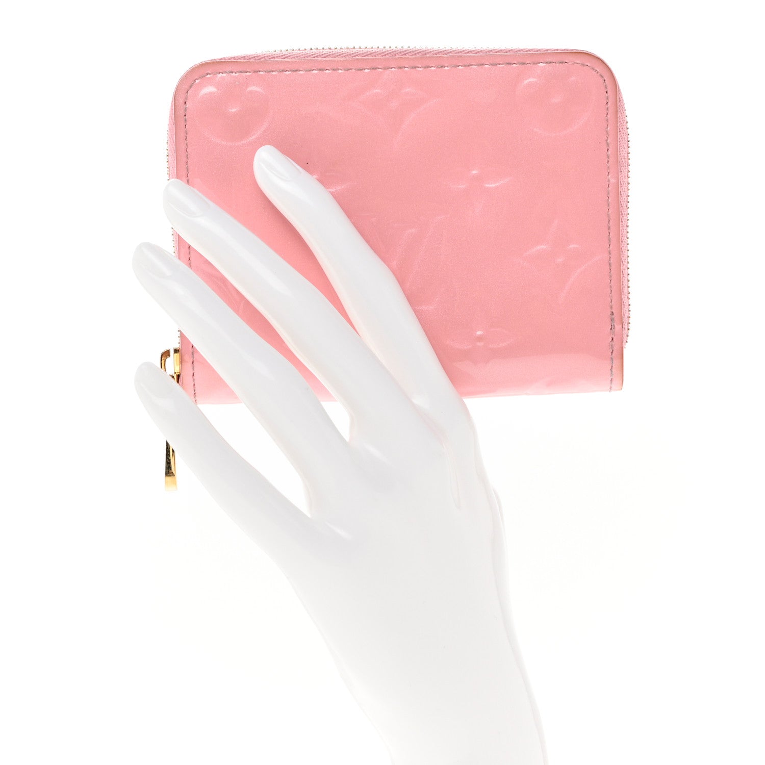 Louis Vuitton Vernis Valentine's Day Zippy Coin Purse Mochi Pink 2 of 9