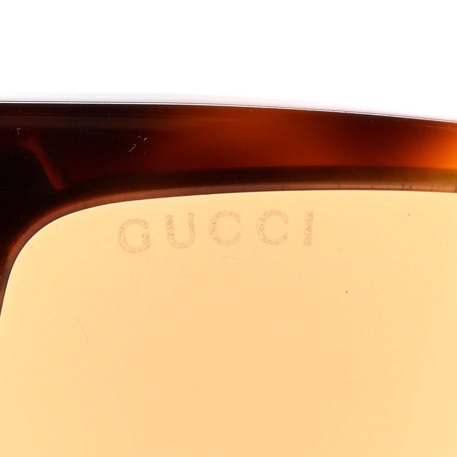 Gucci Squared Aviator GG Sunglasses GG0603S Tortoise 7 of 8
