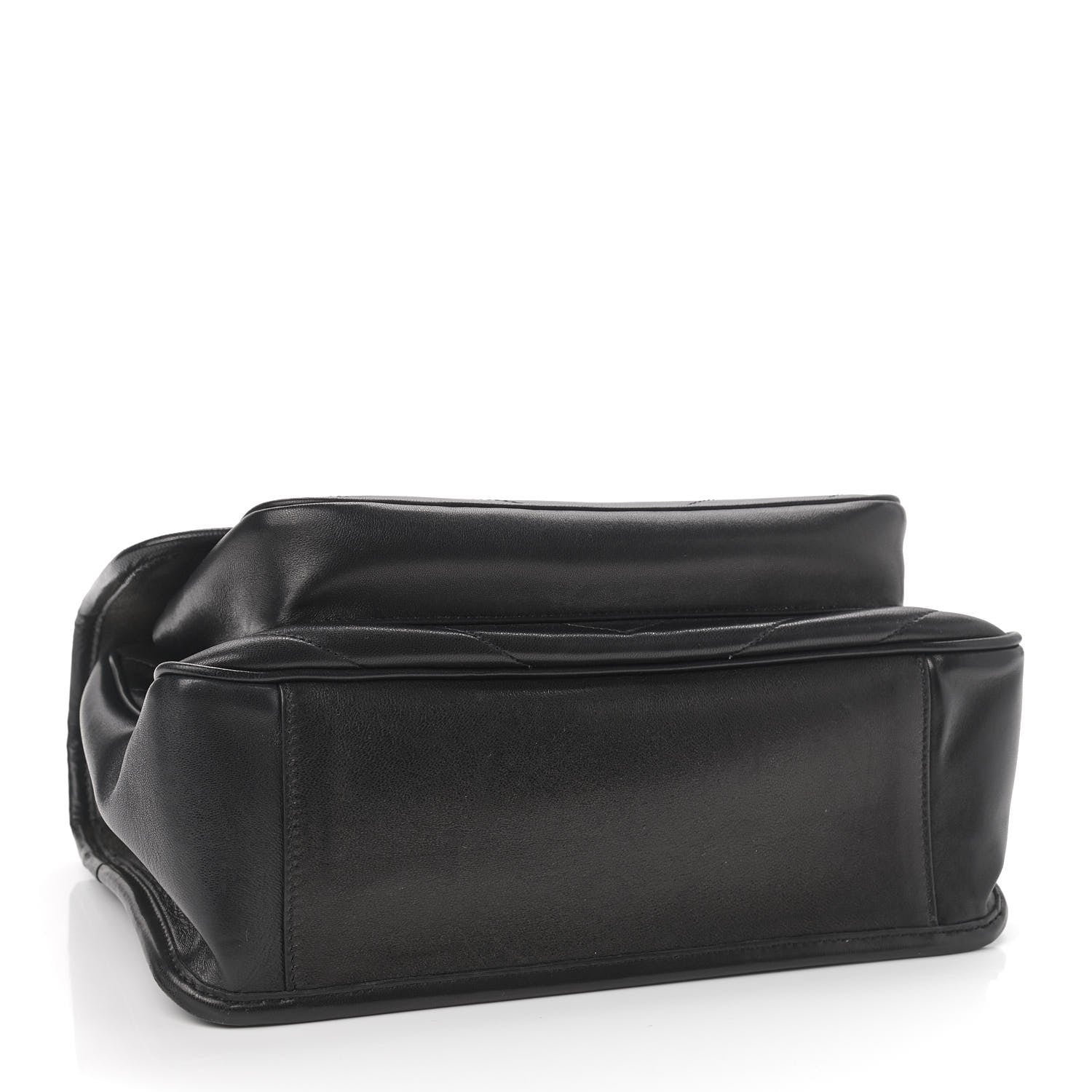 Saint Laurent Lambskin Matelasse Monogram Medium Niki Chain Satchel Black 4 of 9