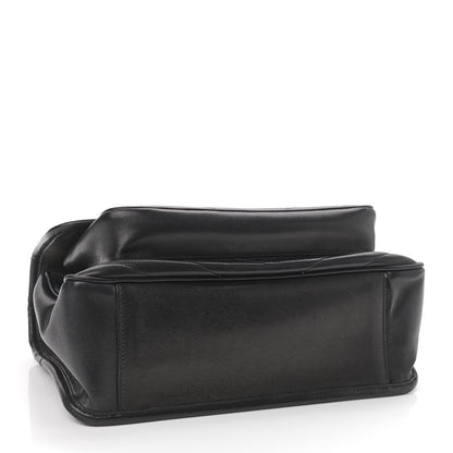 Saint Laurent Lambskin Matelasse Monogram Medium Niki Chain Satchel Black 4 of 9