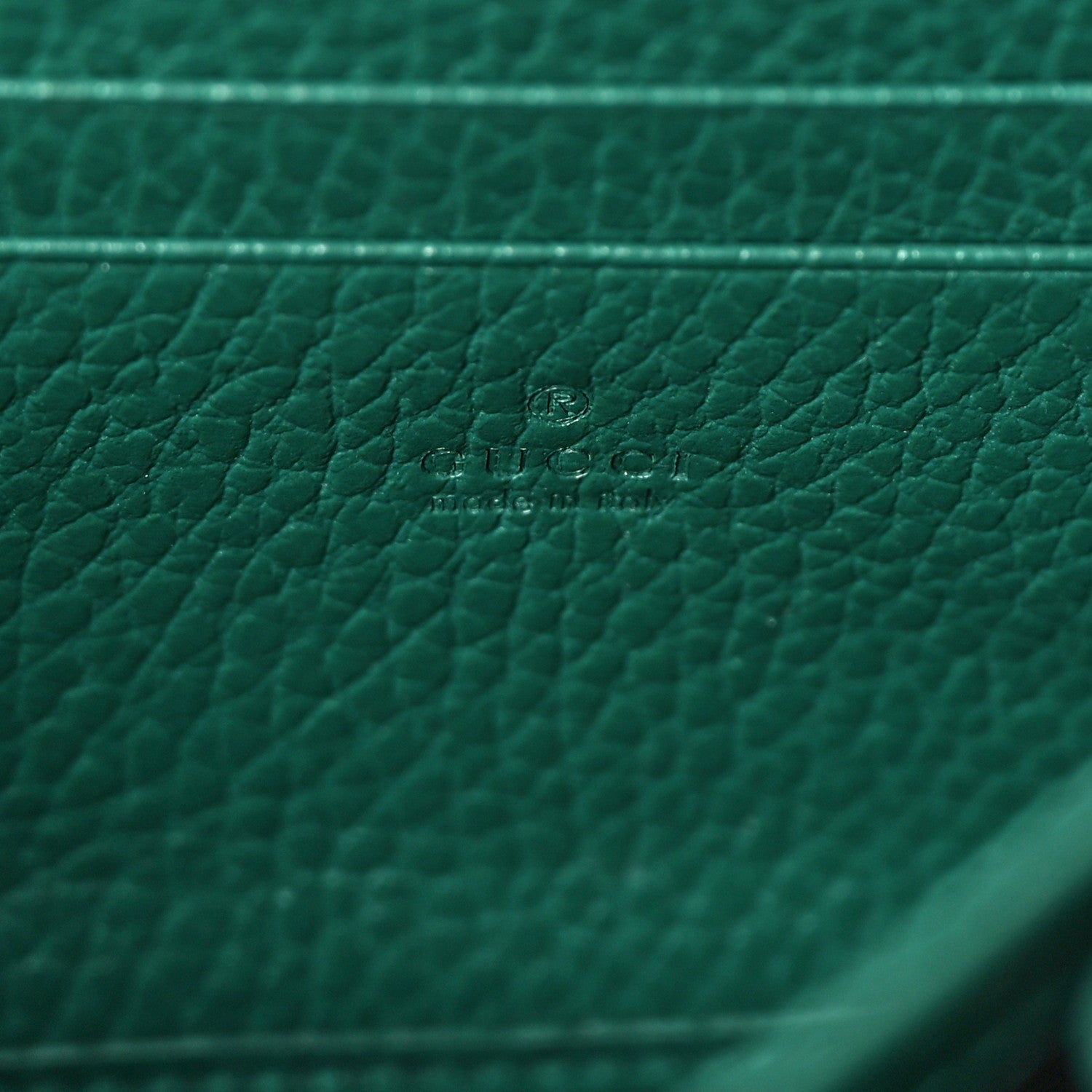 Gucci Calfskin Mini Dionysus Chain Wallet Emerald 7 of 10