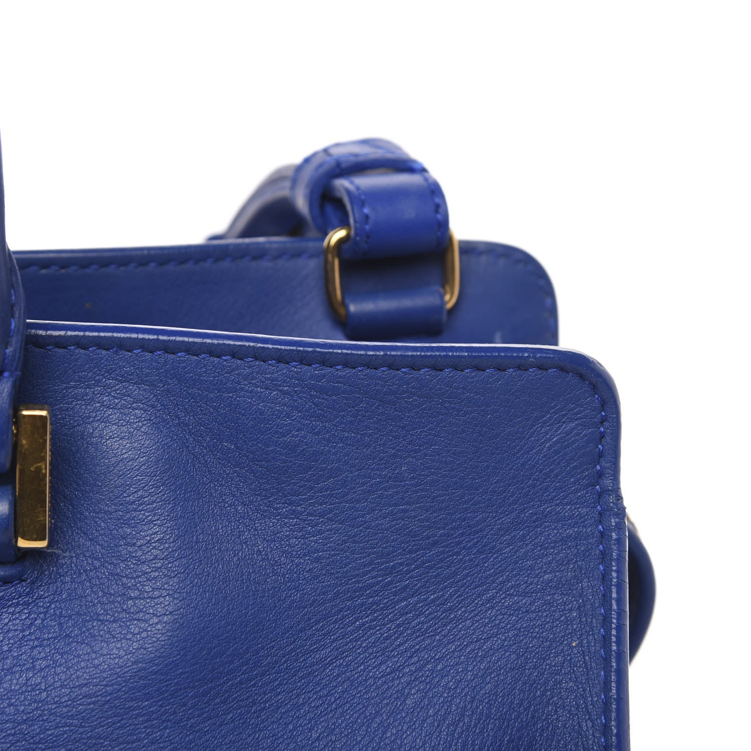 Saint Laurent Calfskin Small Classic Y Cabas Royal Blue 15 of 20