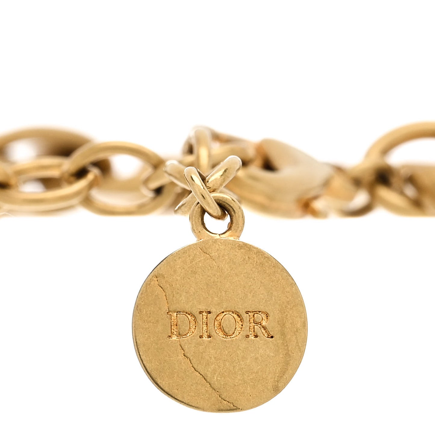 Metal 30 Montaigne Multi Strand Chain Bracelet Gold