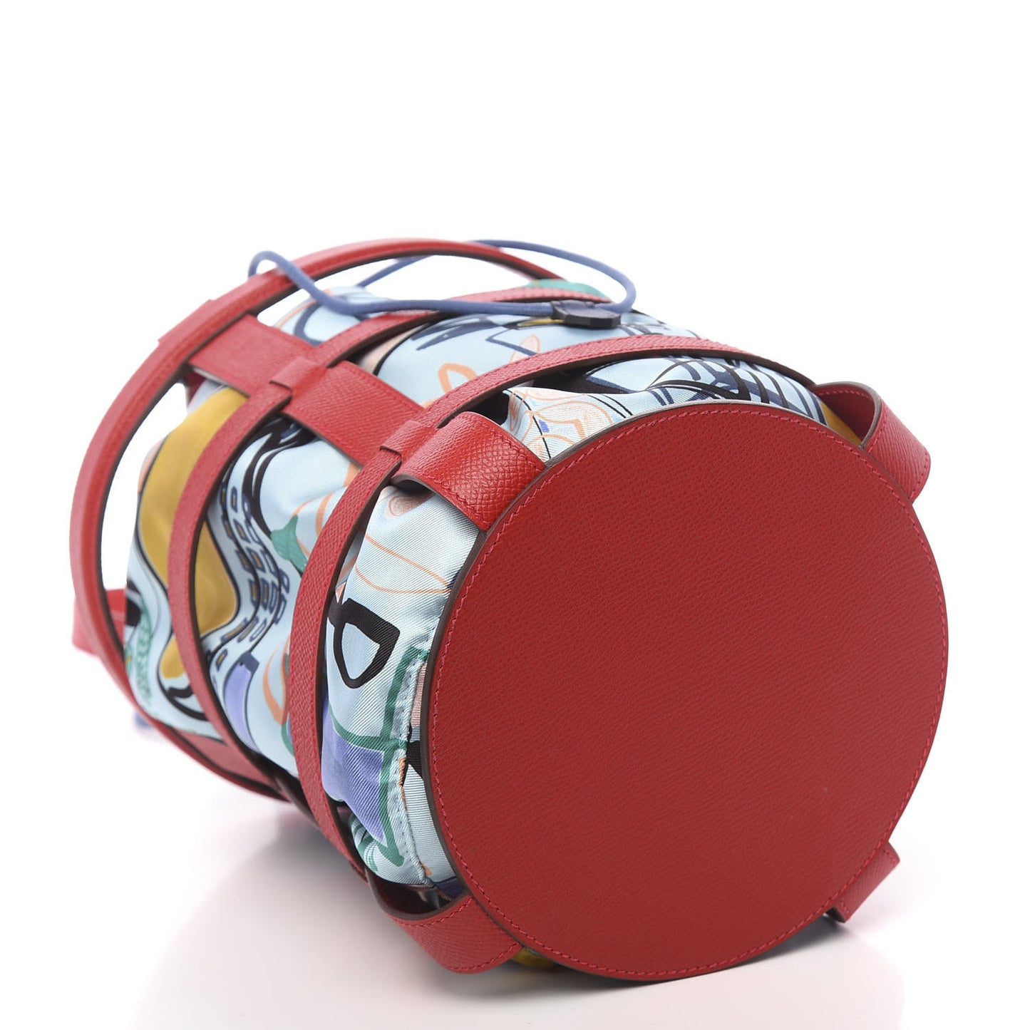Epsom Silk Musardine Bag Rouge Casaque