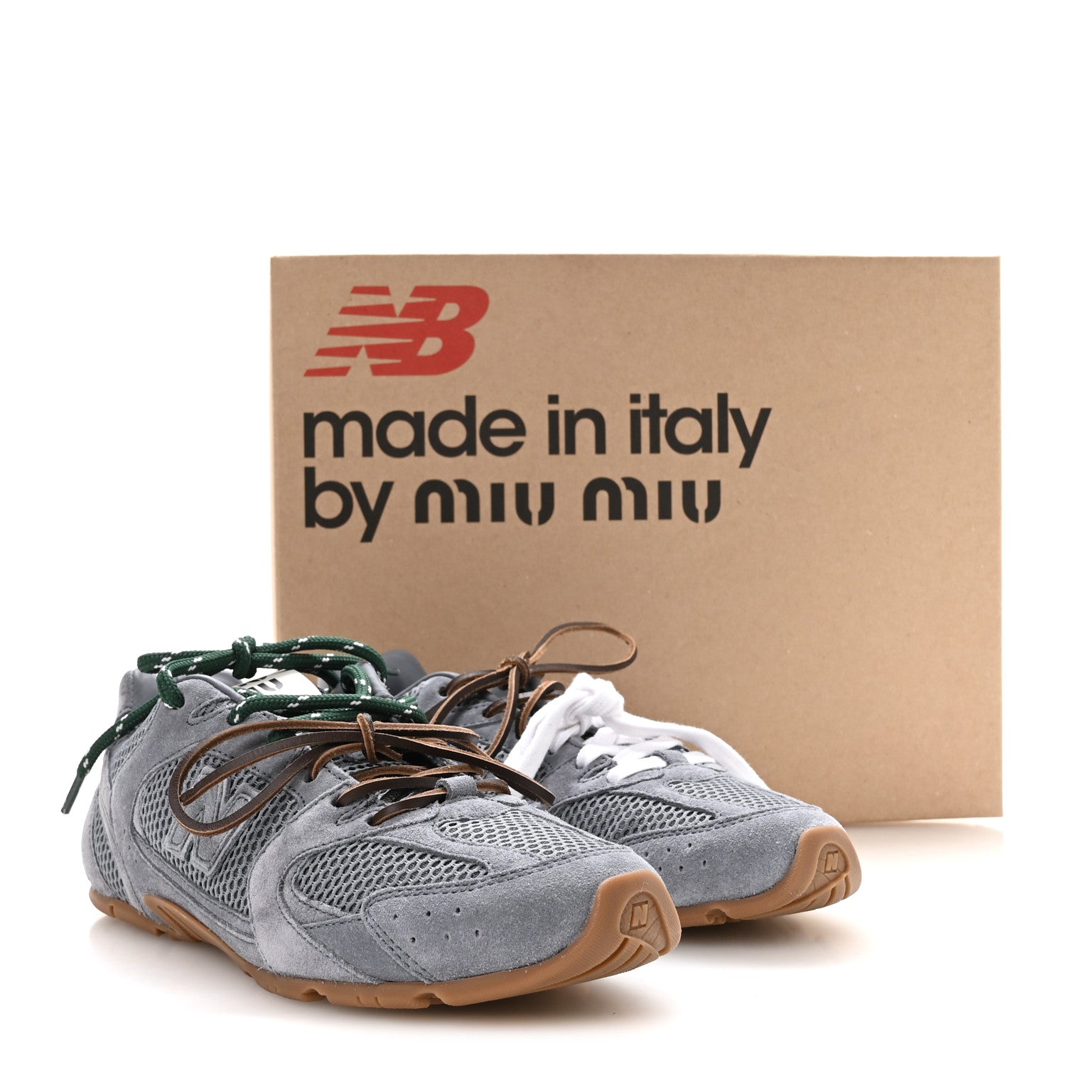 Miu Miu X NEW BALANCE Suede 530 SL Sneakers 38 Periwinkle Blue 8 of 8