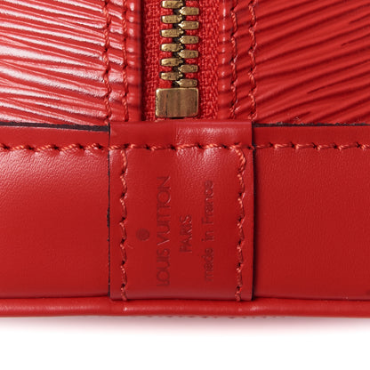 Louis Vuitton Epi Alma PM Castillan Red 8 of 9