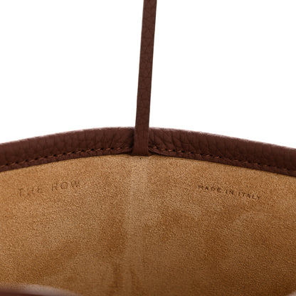 The Row Grained Calfskin Medium N/S Park Tote Cognac 6 of 9