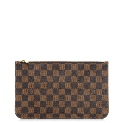 Louis Vuitton Damier Ebene Neverfull MM GM Pochette 1 of 10