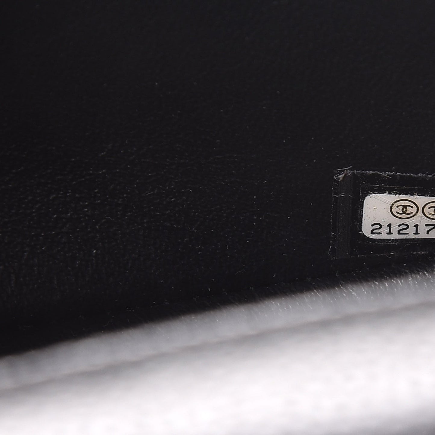 Caviar Quilted Mini Rectangular Flap Black
