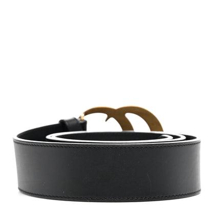 Gucci Calfskin Double G 40mm Belt 80 32 Black 2 of 5