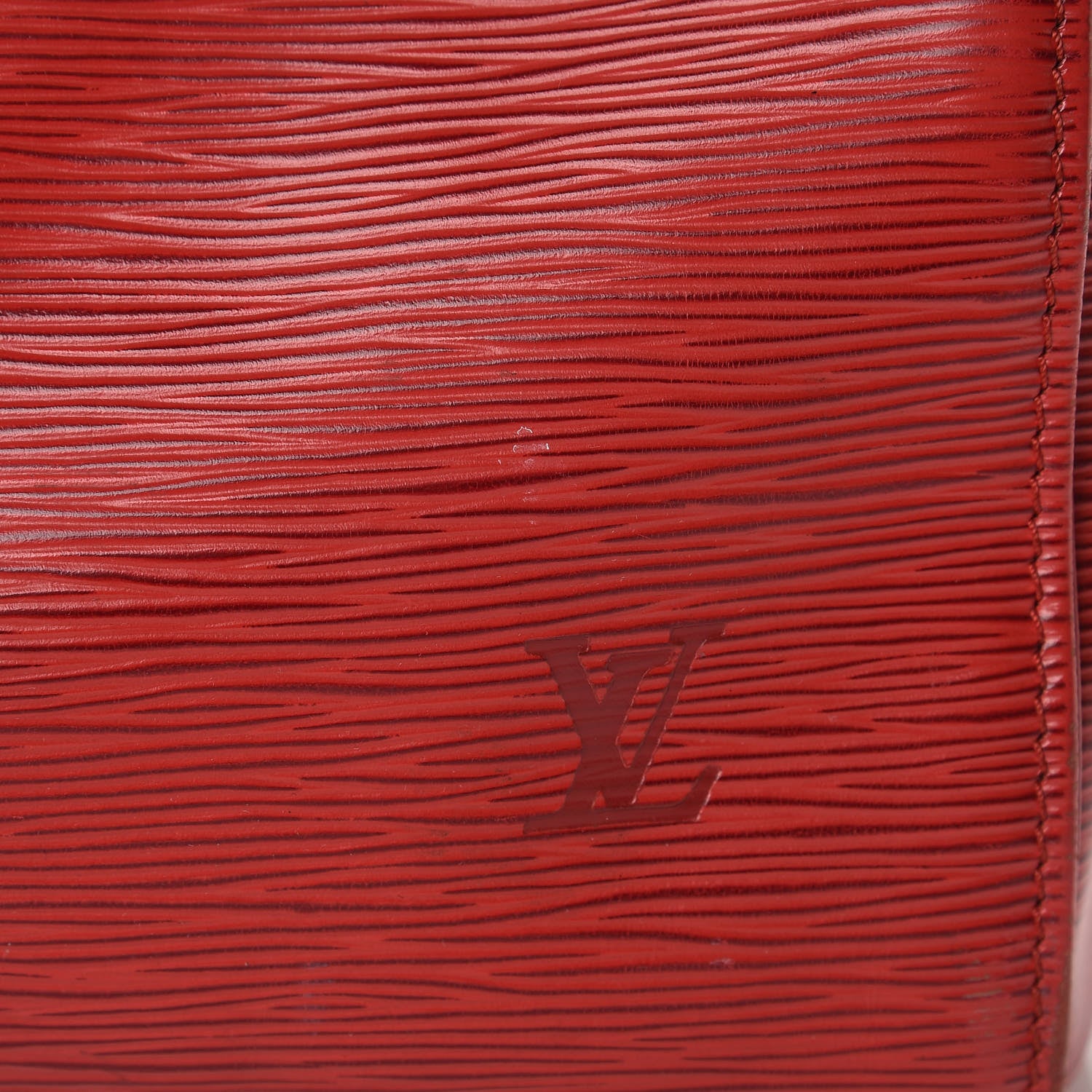 Louis Vuitton Epi Speedy 25 Castillan Red 13 of 17