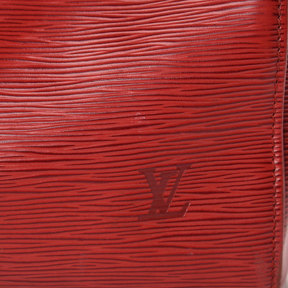 Louis Vuitton Epi Speedy 25 Castillan Red 13 of 17