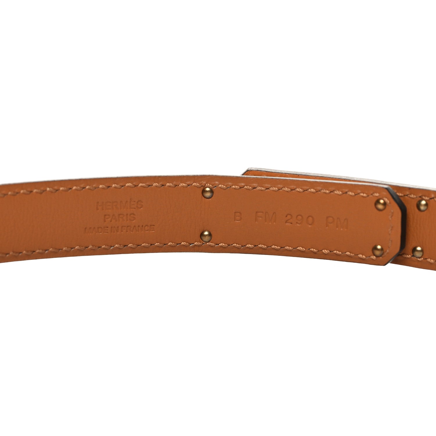 Hermes Epsom Kelly Belt Black 3 of 4