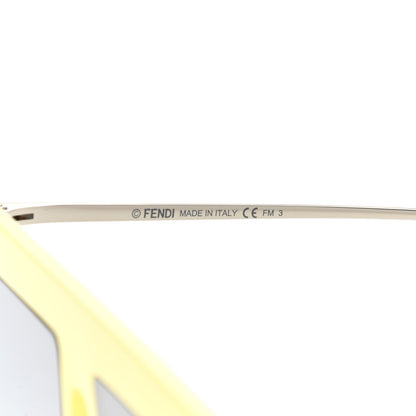 Fendi Defender D-Frame Sunglasses FF 0372/S Yellow 5 of 7