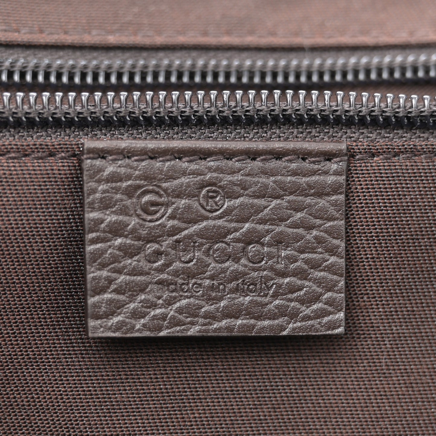Monogram Large Flap Messenger Bag Beige Dark Brown
