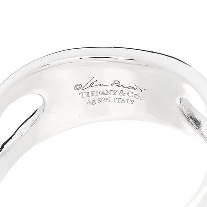 Tiffany Sterling Silver Elsa Peretti Open Side Ring 60 9.25 4 of 4
