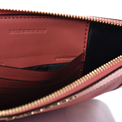 Burberry Metallic Derby House Check Peyton Crossbody Clutch Bag Blossom Pink 6 of 12