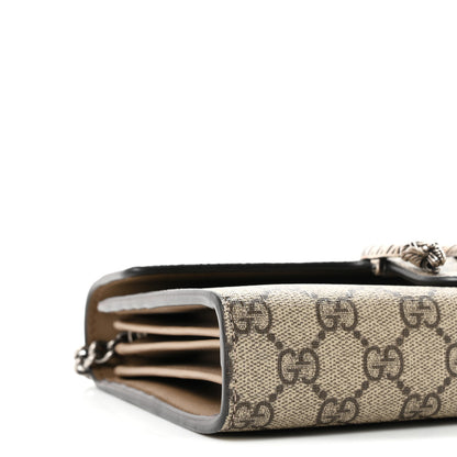 Gucci GG Supreme Monogram Mini Dionysus Chain Wallet Beige Taupe 9 of 11