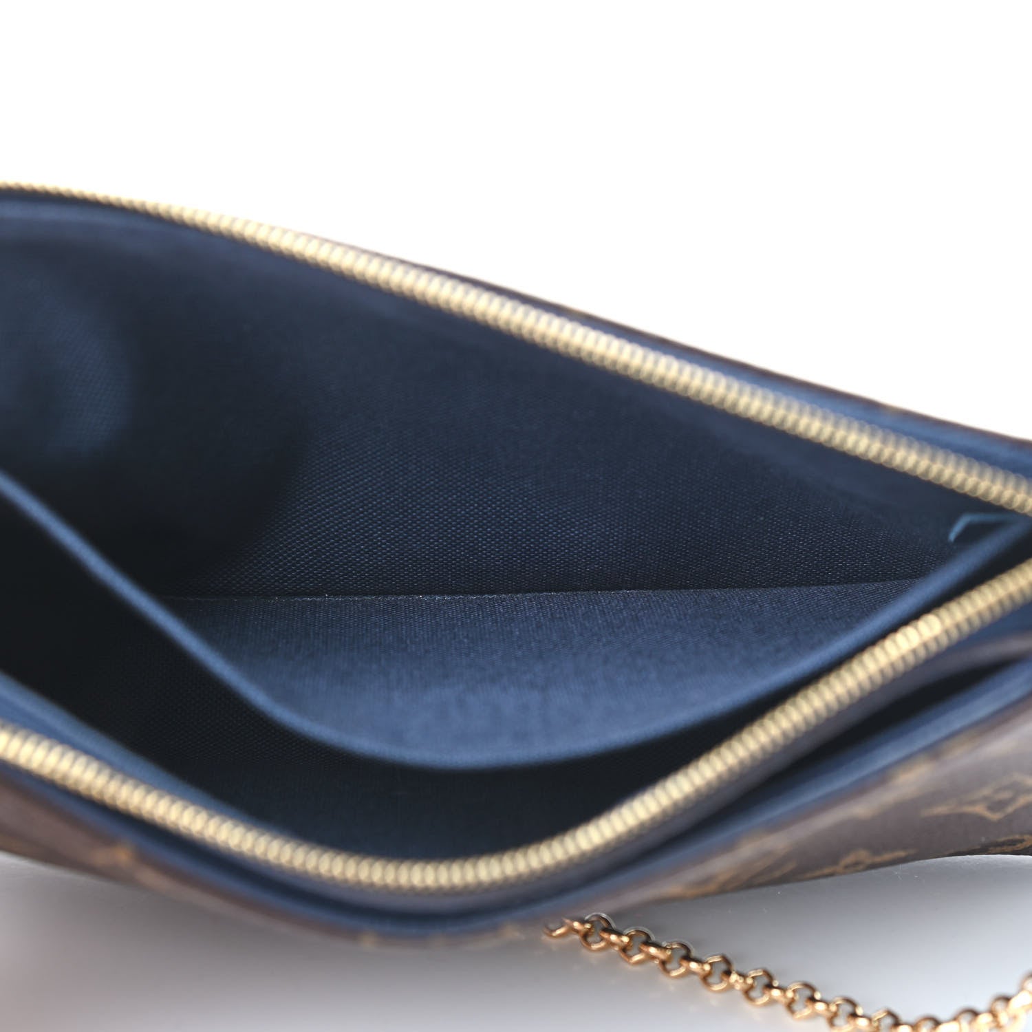 Louis Vuitton Monogram Pallas Clutch Blue Marine 5 of 12