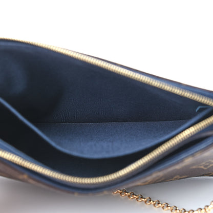 Louis Vuitton Monogram Pallas Clutch Blue Marine 5 of 12