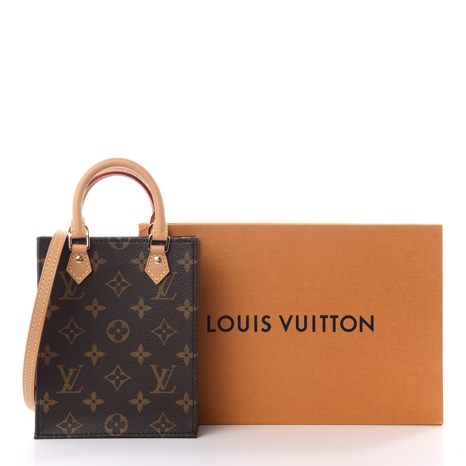 Louis Vuitton Monogram Petit Sac Plat 9 of 9