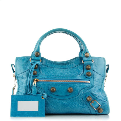 Balenciaga Agneau Giant 21 Rose Gold Hardware City Cyclade 1 of 9