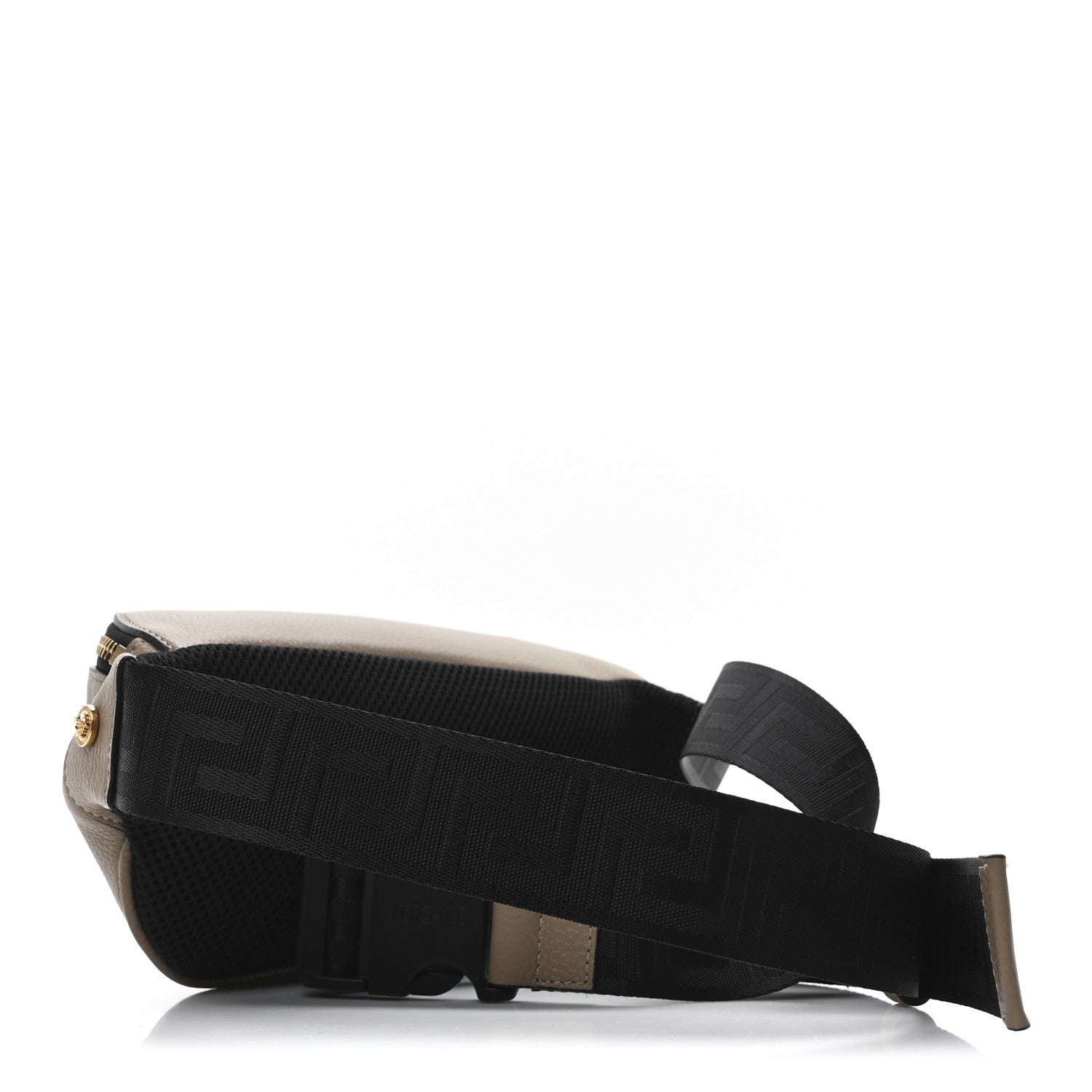Versace Grained Calfskin Vanitas Medea Belt Bag Taupe 3 of 10