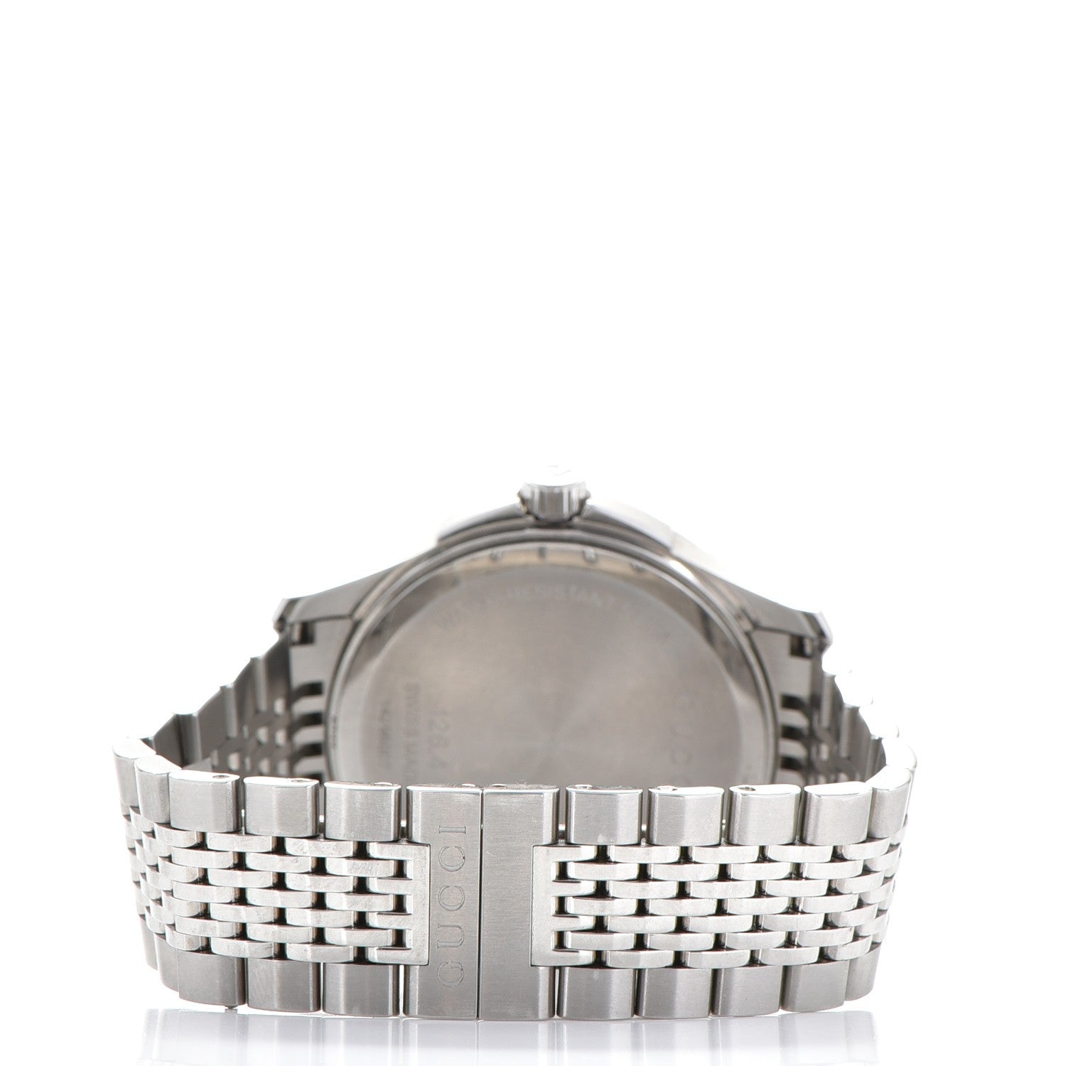 Gucci Stainless Steel Diamond 38mm G-Timeless Quartz Watch Black 4 of 7