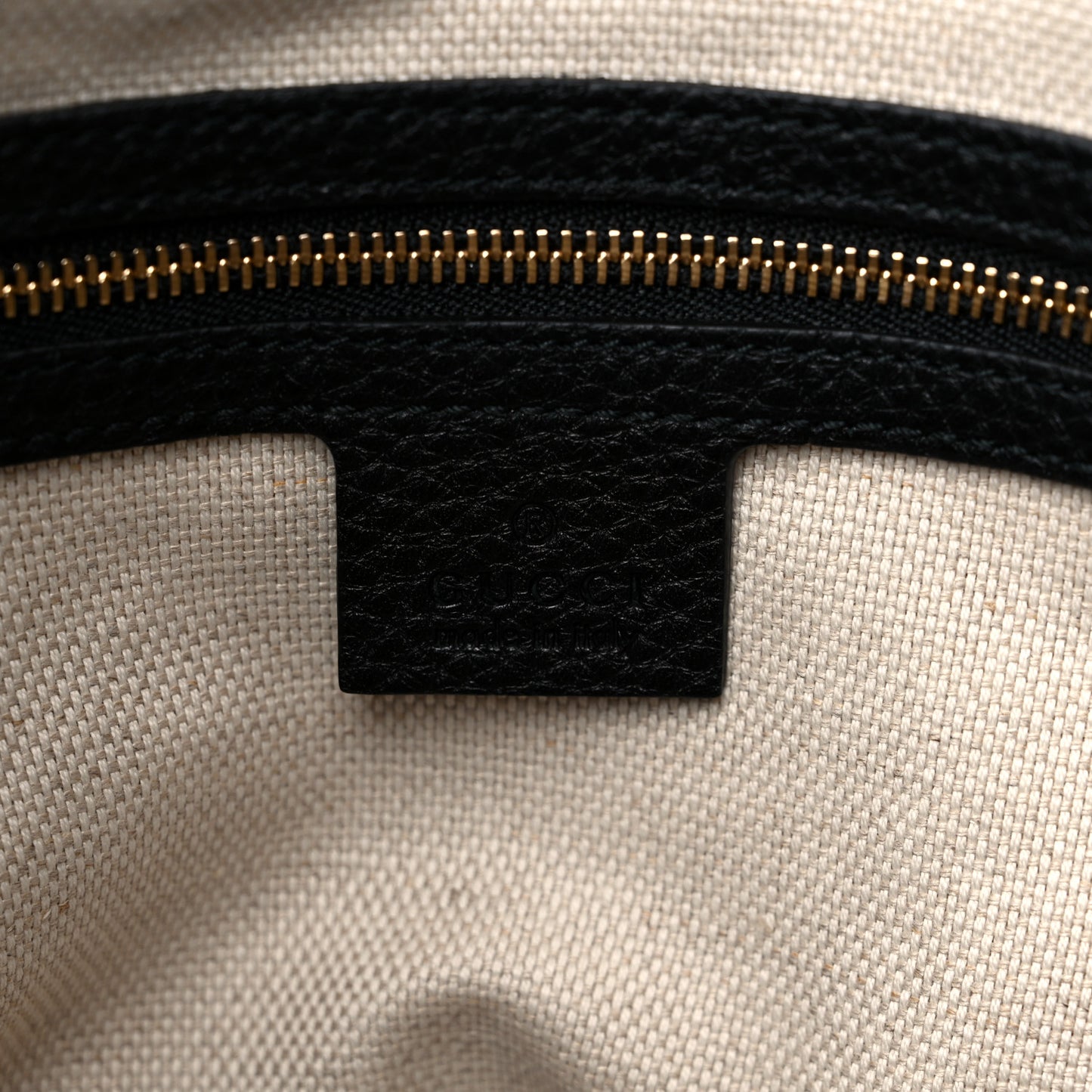 Pebbled Calfskin Medium Soho Chain Shoulder Bag Black