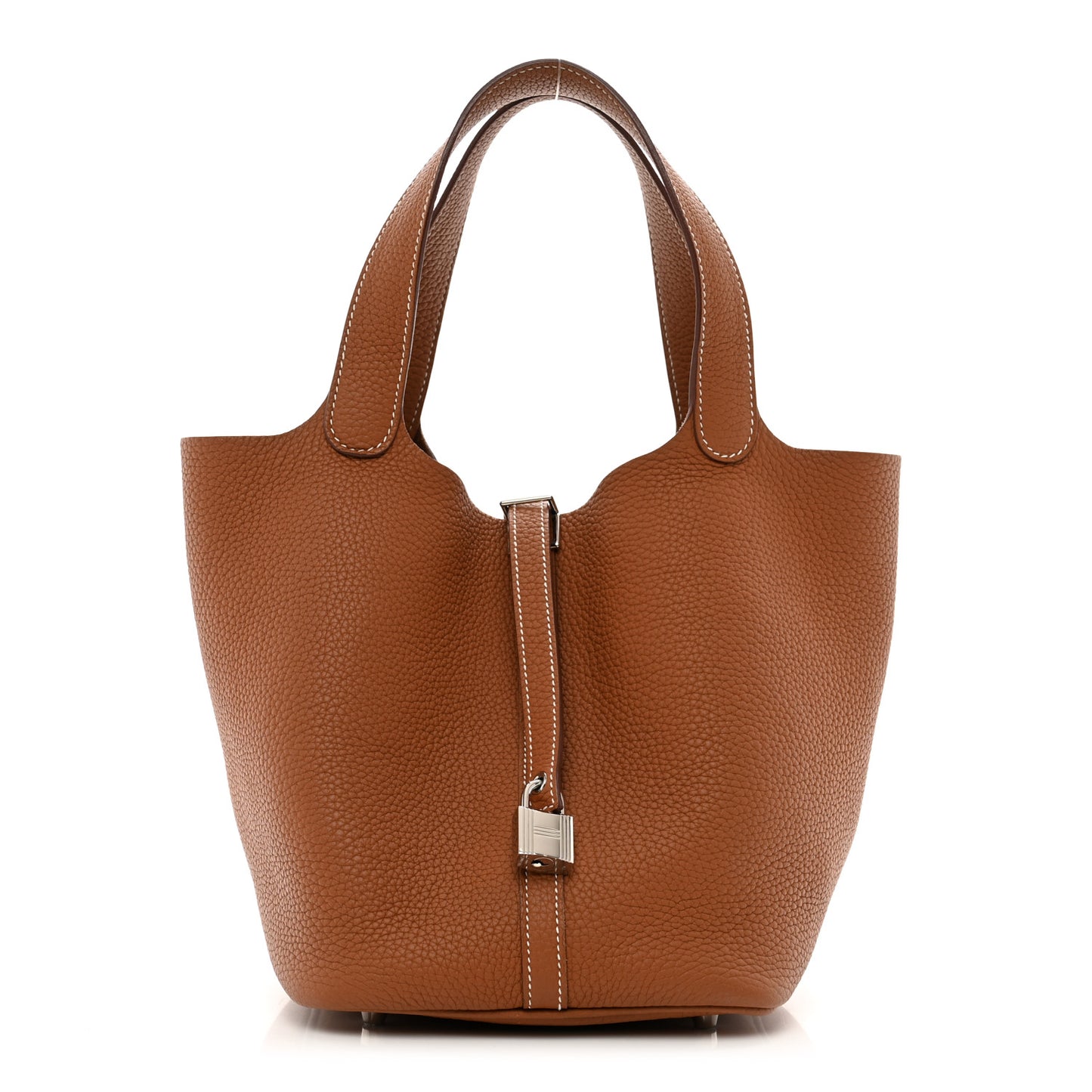 Taurillon Clemence Picotin Lock 22 MM Gold