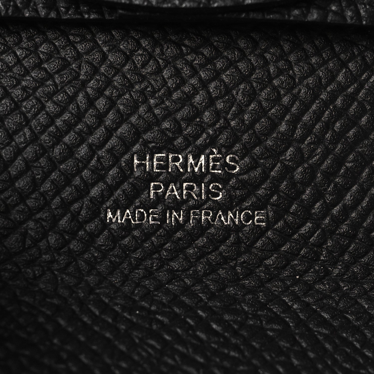 Hermes Epsom Bastia Coin Purse Black 6 of 7