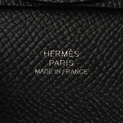 Hermes Epsom Bastia Coin Purse Black 6 of 7