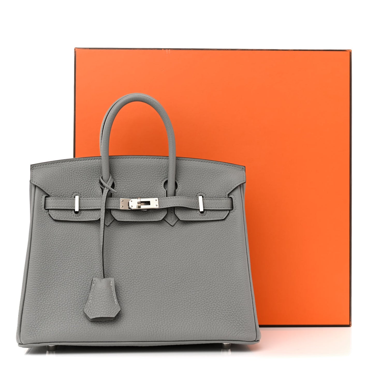 Togo Birkin 25 Gris Mouette
