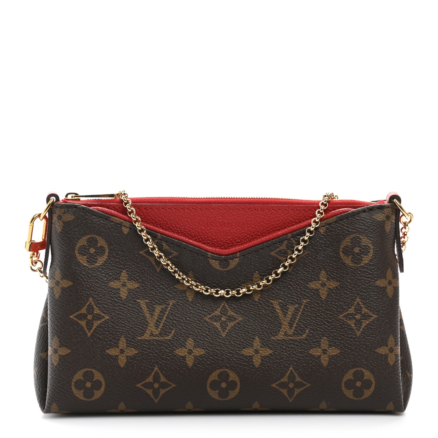 Louis Vuitton Monogram Pallas Clutch Cherry 1 of 10