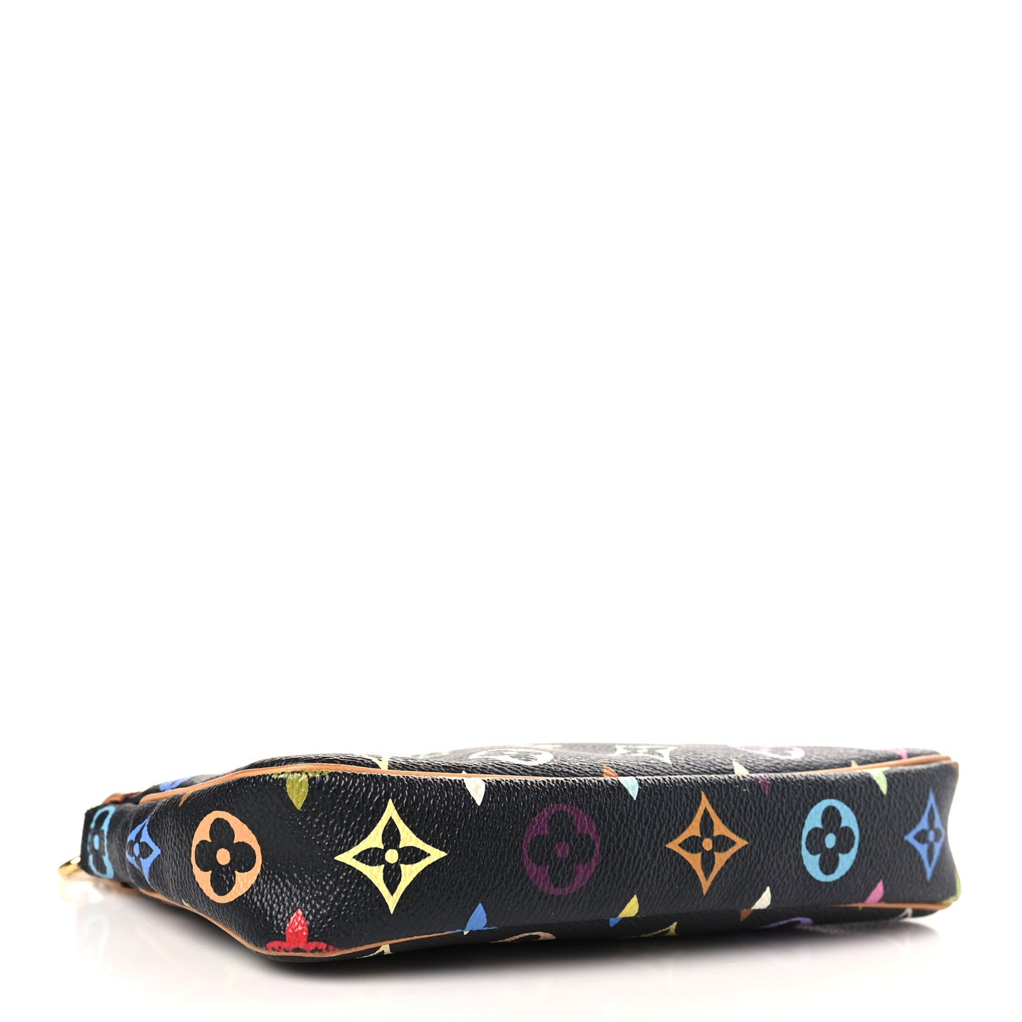 Monogram Multicolor Pochette Accessories Black