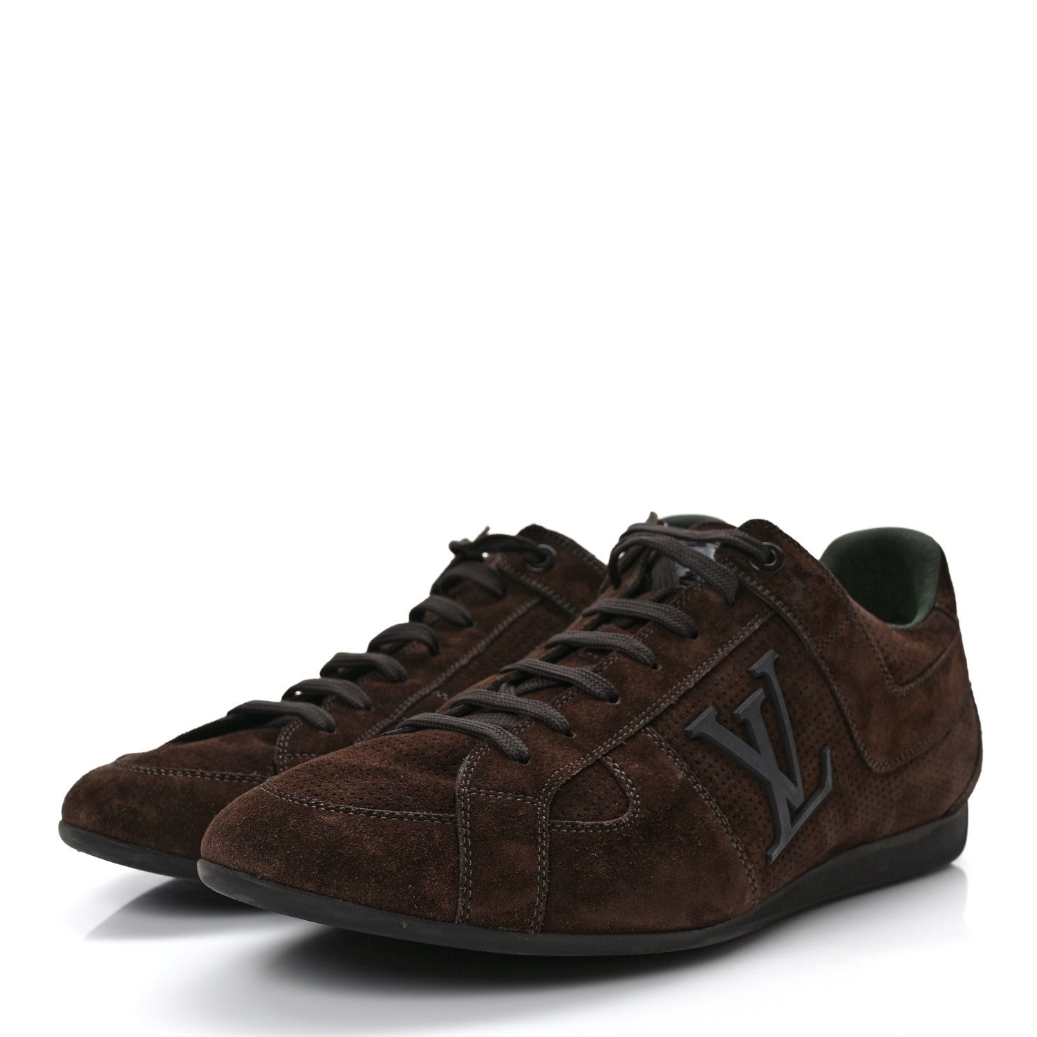 Louis Vuitton Suede Vibes Sneakers 9 Brown 3 of 8