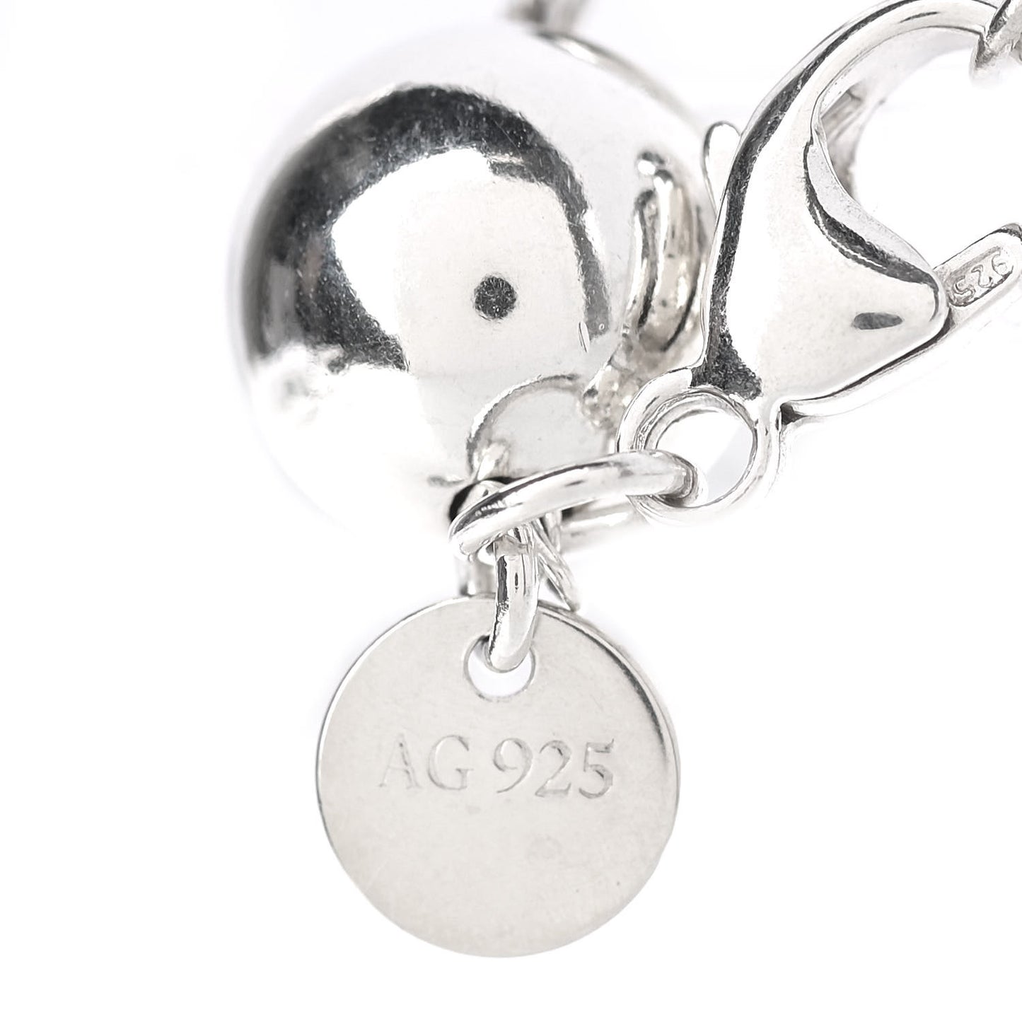 Sterling Silver 10mm HardWear Ball Bracelet