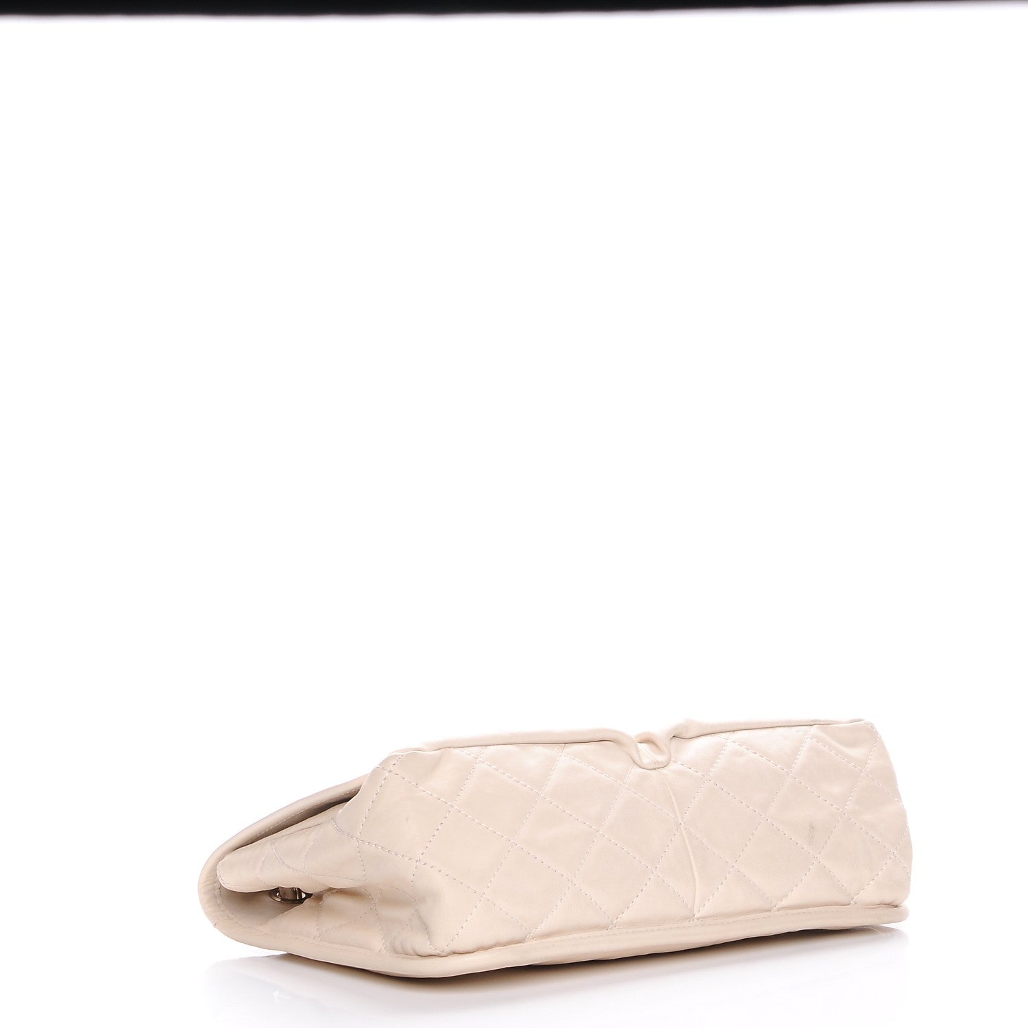 Chanel Calfskin Quilted Natural Beauty Flap Dark White 4 of 8